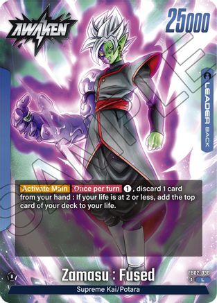 Zamasu : Fused - FB02-036 (FB02-036) [Blazing Aura] - Deck Out Gaming