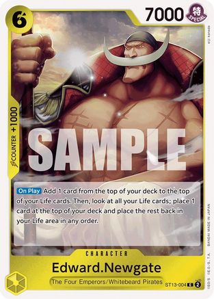 Edward.Newgate (ST13-004) [Ultra Deck: The Three Brothers] Foil - Deck Out Gaming
