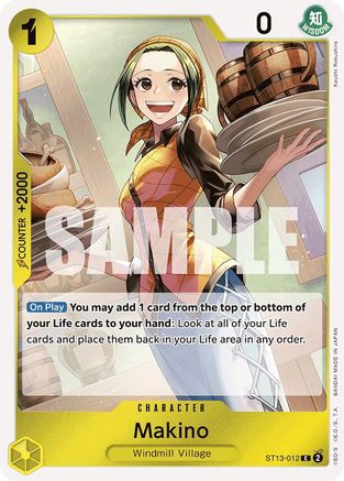 Makino (ST13-012) [Ultra Deck: The Three Brothers] Foil - Deck Out Gaming