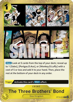 The Three Brothers' Bond (ST13-019) [Ultra Deck: The Three Brothers] Foil - Deck Out Gaming