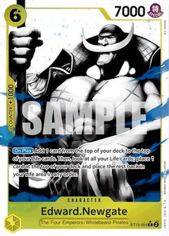 Edward.Newgate (Parallel) (ST13-004) [Ultra Deck: The Three Brothers] Foil - Deck Out Gaming