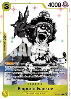 Emporio.Ivankov (Parallel) (ST13-005) [Ultra Deck: The Three Brothers] Foil - Deck Out Gaming