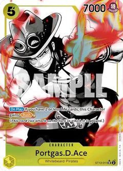 Portgas.D.Ace (011) (Parallel) (ST13-011) [Ultra Deck: The Three Brothers] Foil - Deck Out Gaming
