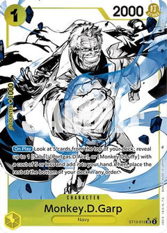 Monkey.D.Garp (Parallel) (ST13-013) [Ultra Deck: The Three Brothers] Foil - Deck Out Gaming