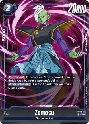 Zamasu - FB02-043 (FB02-043) [Blazing Aura] Foil - Deck Out Gaming