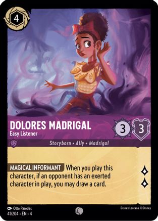 Dolores Madrigal - Easy Listener (41/204) [Ursulas Return] - Deck Out Gaming