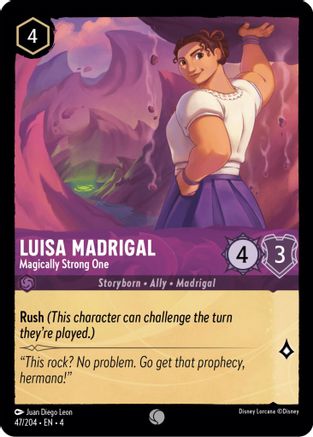 Luisa Madrigal - Magically Strong One (47/204) [Ursulas Return] - Deck Out Gaming