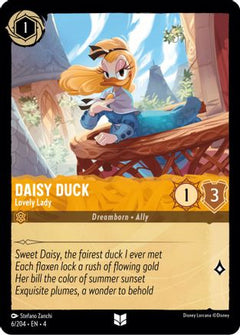 Daisy Duck - Lovely Lady (6/204) [Ursulas Return] - Deck Out Gaming