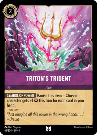 Triton's Trident (66/204) [Ursulas Return] - Deck Out Gaming