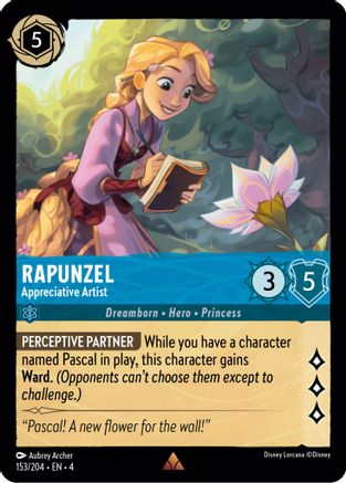 Rapunzel - Appreciative Artist (153/204) [Ursulas Return] - Deck Out Gaming