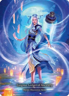 Enigma, Ledger of Ancestry (Marvel) (MST025) [Part the Mistveil] Cold Foil - Deck Out Gaming