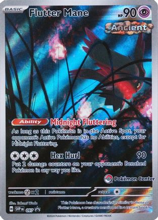 Flutter Mane - 097 (Pokemon Center) (97) [SV: Scarlet & Violet Promo Cards] Holofoil - Deck Out Gaming