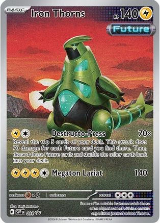 Iron Thorns - 098 (98) [SV: Scarlet & Violet Promo Cards] Holofoil - Deck Out Gaming
