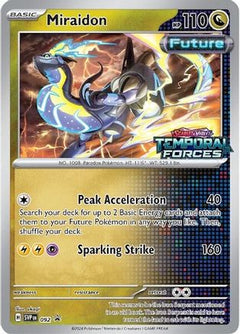 Miraidon - 092 (Prerelease) (92) [SV: Scarlet & Violet Promo Cards] Holofoil - Deck Out Gaming