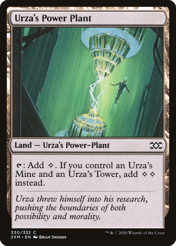 Urza's Power Plant (330) [Double Masters] foil - Deck Out Gaming