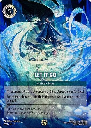 Let It Go (2) [Disney Lorcana Promo Cards] Holofoil - Deck Out Gaming