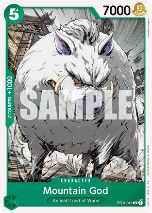 Mountain God (EB01-018) [Extra Booster: Memorial Collection] - Deck Out Gaming