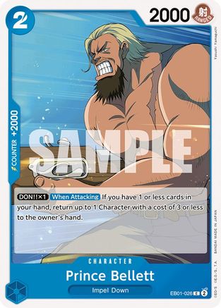 Prince Bellett (EB01-026) [Extra Booster: Memorial Collection] - Deck Out Gaming