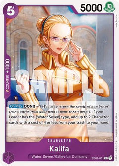 Kalifa (EB01-031) [Extra Booster: Memorial Collection] Foil - Deck Out Gaming
