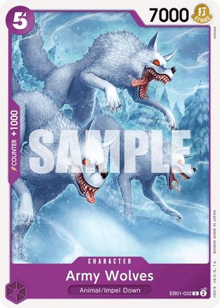 Army Wolves (EB01-032) [Extra Booster: Memorial Collection] - Deck Out Gaming