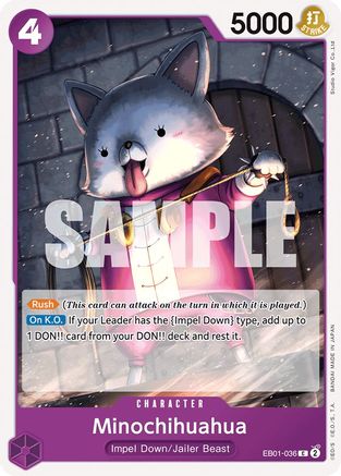 Minochihuahua (EB01-036) [Extra Booster: Memorial Collection] - Deck Out Gaming