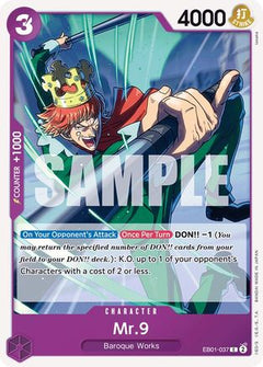 Mr. 9 (EB01-037) [Extra Booster: Memorial Collection] - Deck Out Gaming