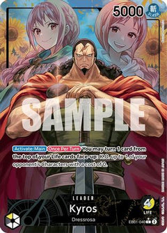 Kyros (Alternate Art) (EB01-040) [Extra Booster: Memorial Collection] Foil - Deck Out Gaming