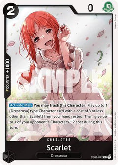 Scarlet (EB01-042) [Extra Booster: Memorial Collection] Foil - Deck Out Gaming