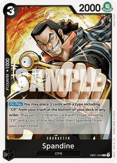 Spandine (EB01-043) [Extra Booster: Memorial Collection] Foil - Deck Out Gaming