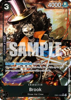 Brook (046) (Alternate Art) (EB01-046) [Extra Booster: Memorial Collection] Foil - Deck Out Gaming
