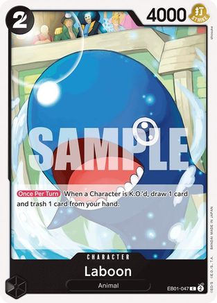 Laboon (047) (EB01-047) [Extra Booster: Memorial Collection]