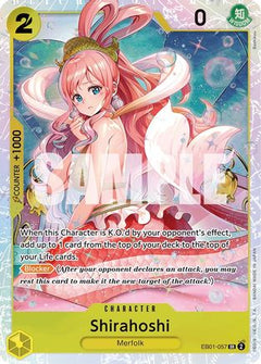 Shirahoshi (EB01-057) [Extra Booster: Memorial Collection] Foil - Deck Out Gaming