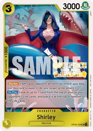 Shirley (Judge Pack Vol. 3) (OP03-104) [One Piece Promotion Cards] Foil - Deck Out Gaming