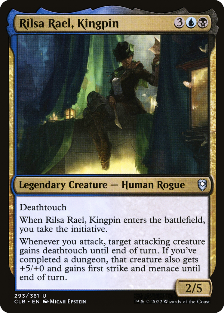 Rilsa Rael, Kingpin (293) [Commander Legends: Battle for Baldur's Gate] - Deck Out Gaming