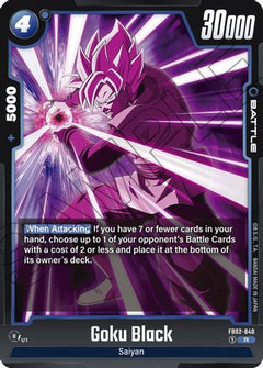 Goku Black - FB02-040 (FB02-040) [Blazing Aura] Foil - Deck Out Gaming