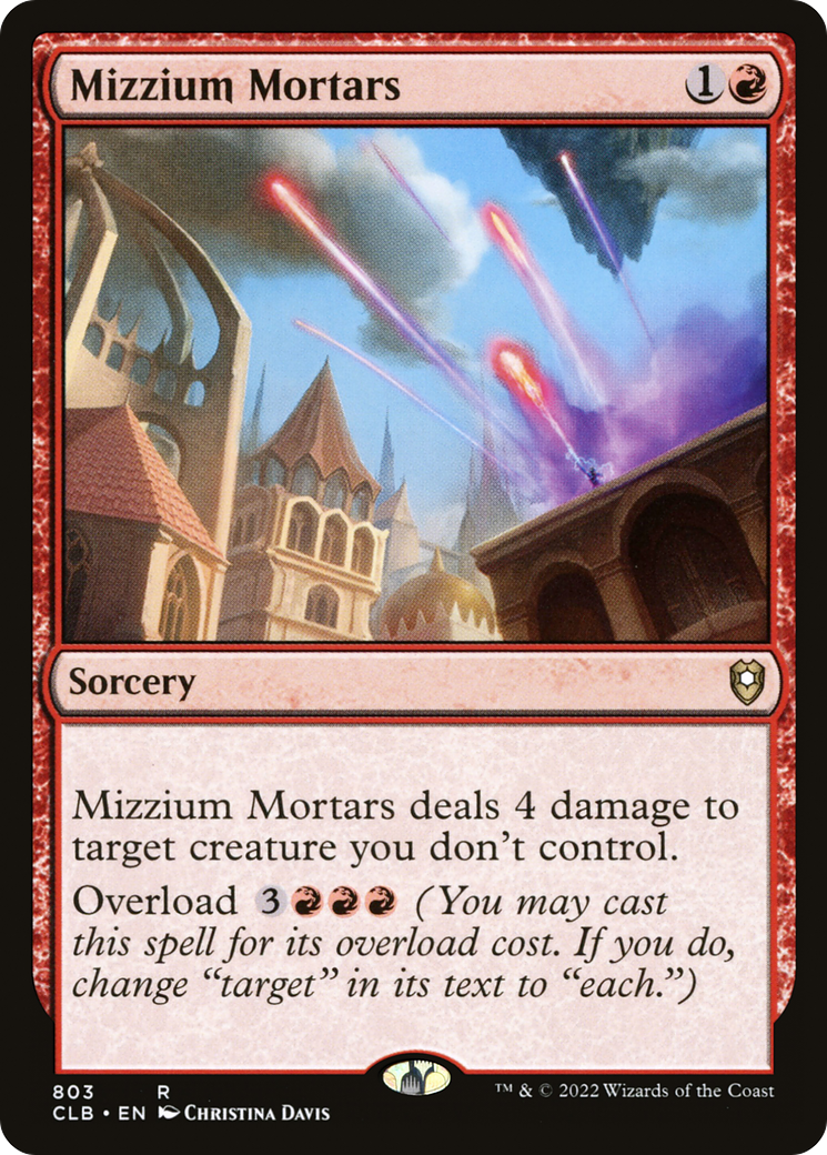 Mizzium Mortars (803) [Commander Legends: Battle for Baldur's Gate] - Deck Out Gaming