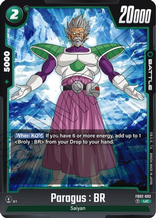 Paragus : BR (FB02-093) [Blazing Aura] - Deck Out Gaming