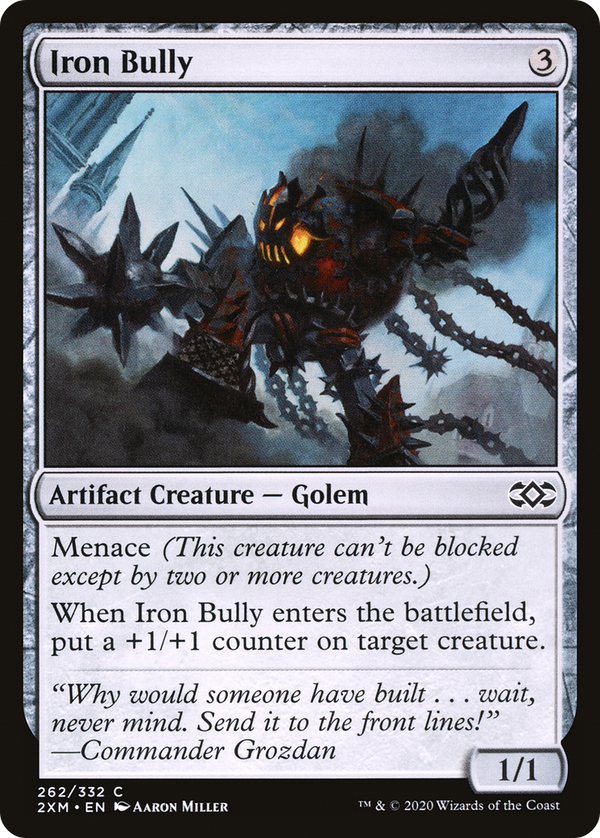 Iron Bully (262) [Double Masters] foil - Deck Out Gaming