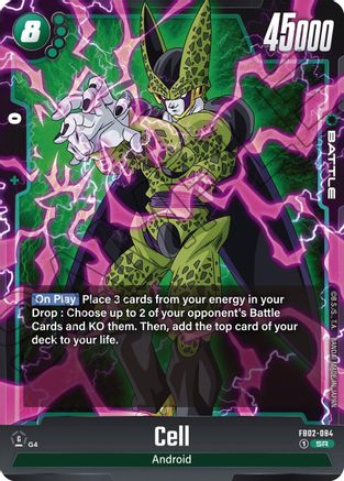 Cell - FB02-084 (FB02-084) [Blazing Aura] Foil - Deck Out Gaming