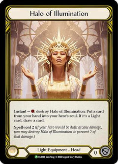 Halo of Illumination (Golden) - FAB103 (FAB103) [Flesh and Blood: Promo Cards] Cold Foil - Deck Out Gaming