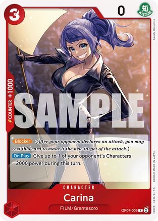 Carina (OP07-005) [500 Years in the Future] Foil - Deck Out Gaming