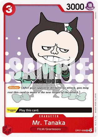 Mr. Tanaka (OP07-008) [500 Years in the Future] - Deck Out Gaming