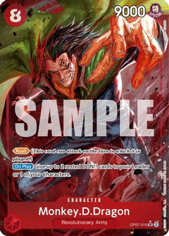 Monkey.D.Dragon (015) (Parallel) (OP07-015) [500 Years in the Future] Foil - Deck Out Gaming