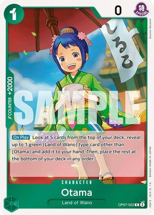 Otama (OP07-022) [500 Years in the Future] Foil - Deck Out Gaming
