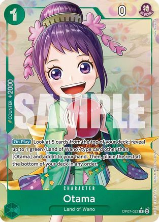 Otama (Parallel) (OP07-022) [500 Years in the Future] Foil - Deck Out Gaming