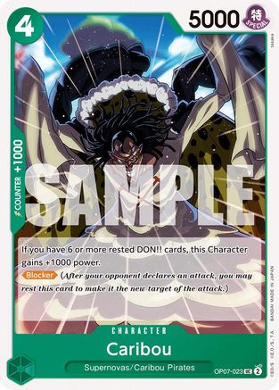 Caribou (OP07-023) [500 Years in the Future] - Deck Out Gaming