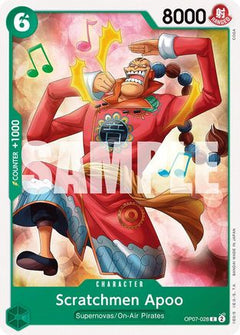 Scratchmen Apoo (OP07-028) [500 Years in the Future] - Deck Out Gaming