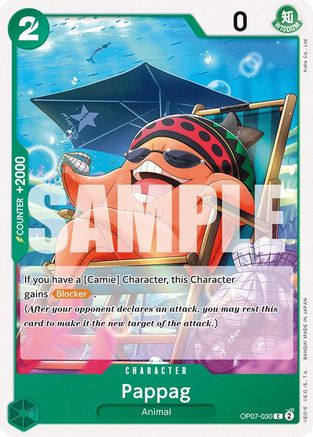 Pappag (OP07-030) [500 Years in the Future] - Deck Out Gaming