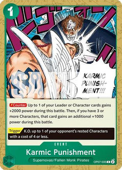 Karmic Punishment (OP07-035) [500 Years in the Future] - Deck Out Gaming