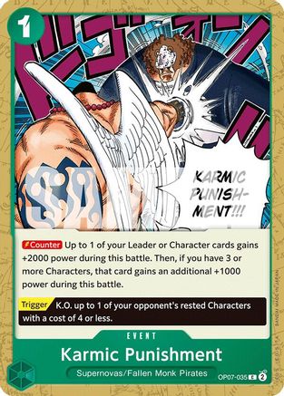 Karmic Punishment (OP07-035) [500 Years in the Future] - Deck Out Gaming